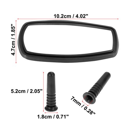 X AUTOHAUX 1 Set Car Roof Antenna GPS Gasket Seal Repair Kit 2108270031 for Mercedes-Benz E430 1998-2002