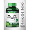 Nature's Truth MCT Oil Capsules | 100 Softgels | Keto Friendly Coconut Oil Pills | Non-GMO, Gluten Free