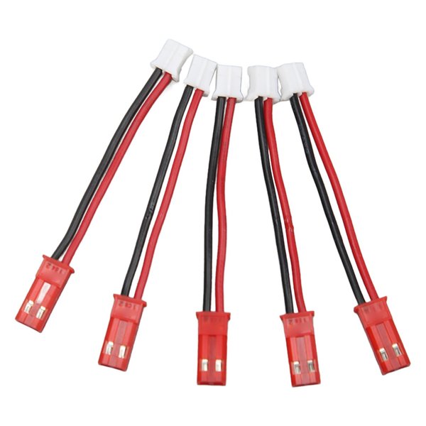 PH2.0 to JST Adapter Cable, PH2.0 2P to JST Adapter Cable for SCX24 1/24 RC Tracked Vehicle, Flexible RC Battery Extension Cord