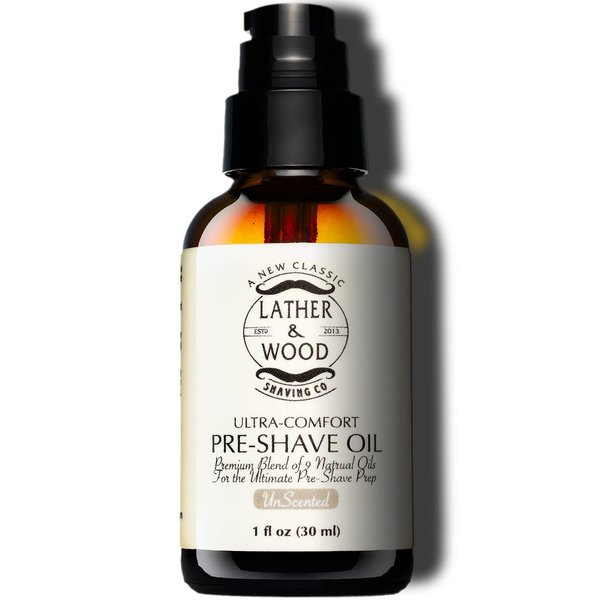 Best Pre-Shave Oil, Unscented, Premium Shaving Oil for Effortless Smooth Irritation-free Shave. 1 Oz