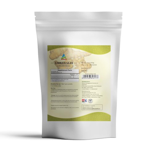 HERBAL HILLS Ambehaldi Powder Turmeric Powder/Amba Haldi/Curcuma Amada/Curcuma Longa/Turmeric Curcumin | 16 Oz (454 GMS)