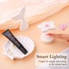Arousar Mini UV LED Nail Lamp, 15W White Nail Glue UV Curing Lamp with Smart Sensor, Portable USB Nail Cure for Travel Manicure DIY Nail Art