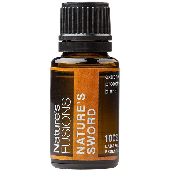 Nature's Fusions Ultra Immunity Blend, 100% Pure and Natural Essential Oil Blend for Aromatherapy and Topical Use, 5 Fl Oz (Pack of 1) (15 mL) - Nature's Sword