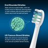 FitMount 6 Pack Toothbrush Replacement Heads Compatible with WaterPik Sonic Fusion 2.0, FitMount Flossing Brush Head Fit for Water-Pic SF-01 SF-02 and 2.0 SF-03 SF-04