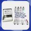 DormDoc Mini First Aid Kit Case Box - Compact Emergency Medical Kit for Students - OTC Aid Kit, Cream for Skin, Lip Balm, Patches/Bandages - Portable First Aid Supplies - 25 PCS