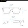 Leupold Becnara Performance Eyewear with Matte Tortoise Frames and Blue Mirror Polarized Lenses