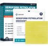 Ceeport Xeroform Petrolatum Dressing 4x4, Non-Adherent Medical Gauze Pad Strip, Soft Fine Mesh Gauze Patch for Wound Care, Burns, Lacerations, Skin Grafts & Surgical Incisions (25 Individual Pack)