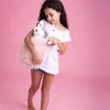 Perfectto Design Unicorn Toy for Girls Age 3-10. 4 PCS Set - Mommy and Baby Stuffed Animals, Bag and a Doll Blanket. Unicorn Gift for 3-8 Year Old Birthdays and Christmas.