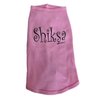 Ruff Ruff and Meow Dog Tank Top, Shiksa, Pink, Small