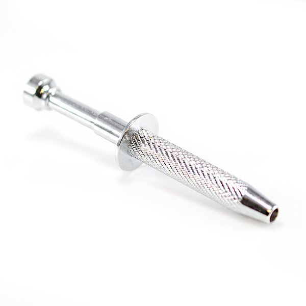 Piercing Ball Grabber Tool Pick Up Tool with 4 Prongs Holder Diamond Claw Tweezers Small Parts Chips Gems Prong Tweezer Surgical Stainless Ball Grabber Holder Piercing Tool Jewelry Making Tool