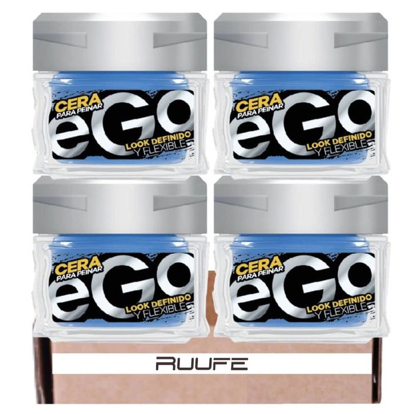 RUUFE Hair wax for men (4 Pack) Cera ego para cabello hombre soft Hair wax cera ego para hombre Hair wax for men