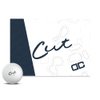 Cut DC Dual Core Golf Balls - Premium, Soft Core - Offers Decreased Ball Spin & Improved Golf Shot Accuracy and Control - 4 Piece Construction Designed for Players of All Levels (One Dozen)