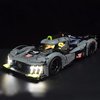 LightGo LED Lighting Kit Designed for Peugeot 9X8 24H Le Mans Hybrid Hypercar Compatible with Lego 42156 Building Set - Not Include Model (Classic Version)
