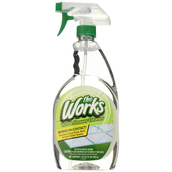 HOME CARE LABS 65320WK The Works Tub & Shower Cleaner 32 fl. oz