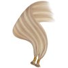 Ugeat I Tip Hair Extensions Human Hair Ash Blonde Itip Hair Extensions Short Hair Remy Human Hair Extensions I Tip 14 Inch 50s 40g