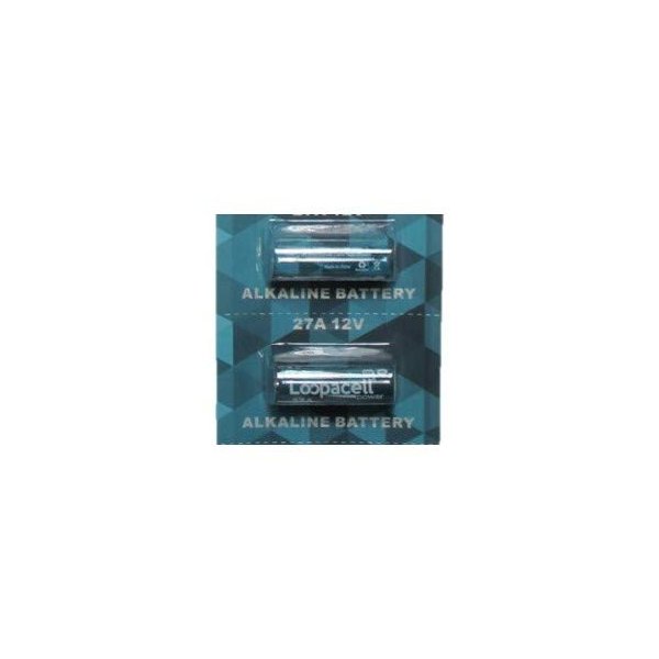 LOOPACELL 12 Volt Alkaline Batteries MN27 A27 27A 2 Pack