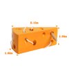Skrtuan Wooden Lacing Cheese Threading Toy Montessori Airplane Travel Game Toys Wood Block Puzzle Fine Motor Skills Activity Learning Educational Gift for Toddlers Baby Kids 3 4 5 Years Old, 1 Cheese
