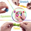RUURHUO 24PCS Mochi Squishy Toys Kawaii Squishies Dinosaur with Storage Box Mini Squishies Pack Fidget Toys for Kids Party Favors Birthday Gifts Easter Basket Stuffers fillers