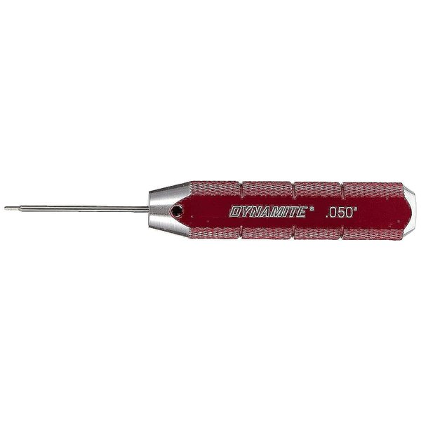 Dynamite Machined Hex Driver Red .050 DYN2910 Hand Tools Misc