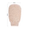 Pack of 3 Bath Shower Gloves Mitts for Exfoliating and Body Scrubber, Bamboo Fiber Bath Spa Shower Scrubber Loofah, Eco Friendly Exfoliating Tool