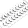 KSYOO Light Volume False Lashes Natural Look, Thin Band False Eyelashes Natural Look, Medium-Length Rounded lashes Seamlessly with Your Natural Lashes -10 Pairs (Natural N30)