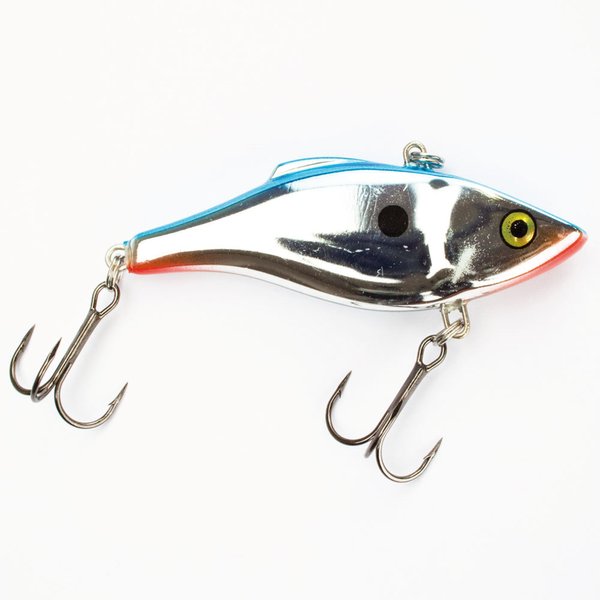 Rapala Rattlin' Rapala 05 Fishing lure, 2-Inch, Chrome Blue