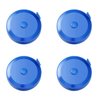 Tape Measure, 4 Pack Soft Retractable Measuring Tape 60-Inch/150cm Double-Scale Metric Tape Measure,for Body Measuring Sewing Tailor Cloth Knitting Home Craft Measurements (Blue)