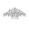 01 Vintage Rhinestone Crystal Wedding, Bridal or Prom Hair Comb