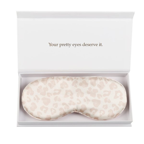 Silk Sleep Mask Light Blocking Luxury 100% Mulberry 22mm Silk Eye Mask Eye Cover Blindfold Ultra Soft Light & Comfy Anti Aging Skin Care with Travel Bag Gift Package