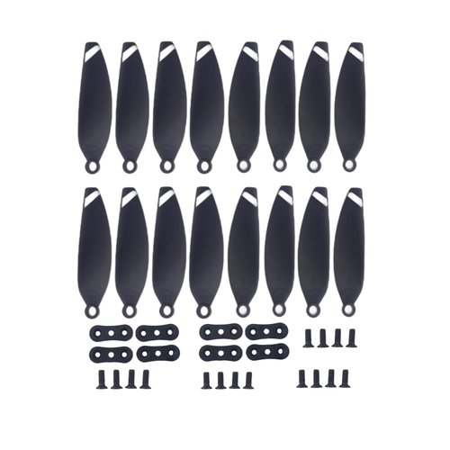 sea jump 16PCS Propeller for HS175D HT50 X500pro X650 Z6pro W3 F11MINI F7MINI V11MINI Aerial Photography Folding Quadcopter, Spare Parts for RC Drone Blades