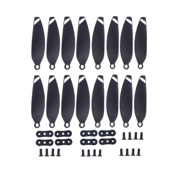 sea jump 16PCS Propeller for HS175D HT50 X500pro X650 Z6pro W3 F11MINI F7MINI V11MINI Aerial Photography Folding Quadcopter, Spare Parts for RC Drone Blades