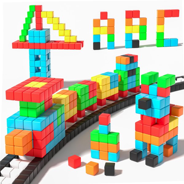 SYSKENI 56PCS Magnetic Blocks Toddler Toys, Magnetic Building Blocks Magnet Toys, Magnetic Blocks for Kids Ages 3-5 4-8, STEM Sensory Toys Magnet Cubes Classroom Must Haves for Boys Girls