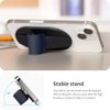 Sinjimoru for MagSafe Grip, Magnetic Phone Grip for MagSafe Stand, Strong Magnetic Phone Holder for iPhone 16 15 14 13 12. M-SGrip Black