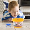 TOYANDONA 12pcs Jumping Toy Plastic Funny Bouncing Frog Toys for Kids Easter Birthdays Party Favors, Mixed Color
