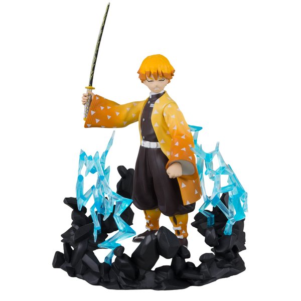 McFarlane - Demon Slayer - 5" Zenitsu Thunder Breathing First Form Deluxe Action Figure