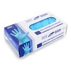 Safeguard Nitrile Disposable Gloves, Powder Free, Food Grade Gloves, Latex Free, 100 Count, Small Size, Blue