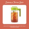 Takeya Premium Quality Iced Tea Maker with Patented Flash Chill Technology Made in the USA, BPA Free, 1 Quart, Avocado