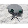 Malachite Stone Hair Pins (Qty of 2)