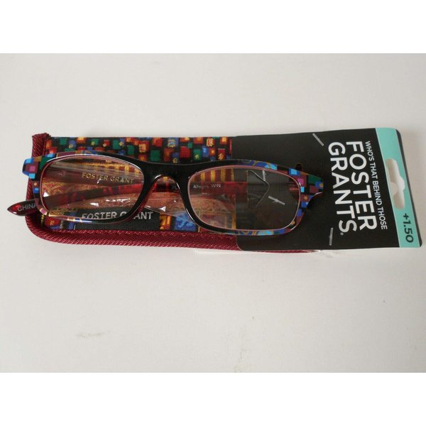 Allegra Win Foster Grant Reading Glasses 1.25 New