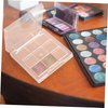 Ipetboom 2pcs Empty Lipstick Palette Clear Lipstick Case Mini Highlighters Cross Body Bag Portable Makeup Organizer Storage Cases Sample Eye Shadow Plastic Empty Bracket Travel