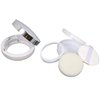 LASSUM 15g 0.5oz Empty Make-up Powder Container Air Cushion Puff Case BB Cream Box with Air Cushion Sponge Powder Puff and Mirror