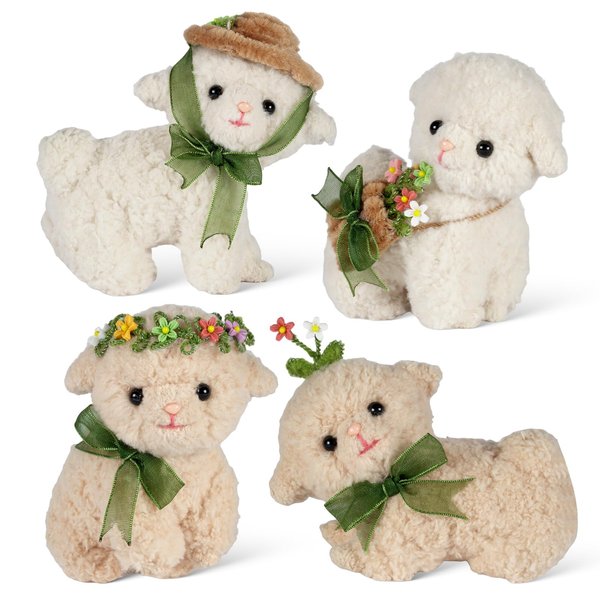 Suitable for Beginners Weaving kit, Doll Making kit, Step-by-Step Video Tutorial, Doll Making Toolkit, Using Giant Pipe Cleaner to Make Doll kit - can Make 4 Alpacas