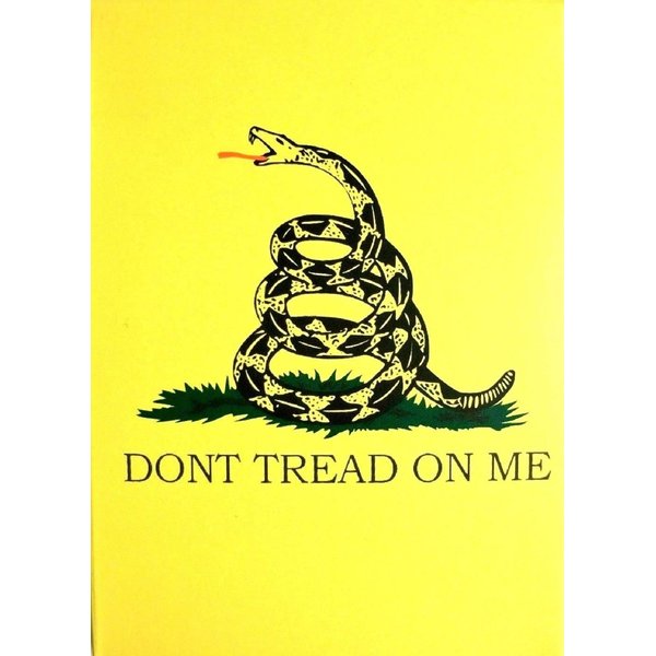 Don't Tread On Me Souvenir Playing Cards