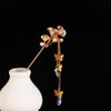 Leadigol Tassel Hairpin Ornaments Plate Hair Fork Fashion Classic Chinese Butterfly Tassel Hair Accessories