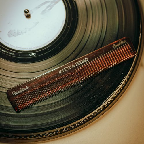 Pete & Pedro Premium Cushion Men’s Styling Hair Brush & Classic Comb Set | 9-Row 8” Brush & 7” Retro Hair Comb | Great for Detangling Curly, Straight, Thin & Thick Hair Styles | As Seen On Shark Tank