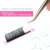 ALLOVE Cashmere Eyelash Extension Classic Lash Extensions 0.05 D Curl 15-20mm Mixed Tray Individual Volume Lash Extensions Lash Trays for Lash Extensions Supplies Single Eyelash Extensions