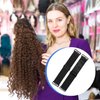 PEUTIER Adjustable Elastic Band for Wigs, 1.18 Inch Wig Elastic Band Non-Skid Adjustable Wig Grip Band Straps for Glueless, Wig Band Edge Wrap for Hair Styling (Black)