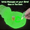 Frog Glow in The Dark Slime, Super Soft & Good Stretchy Green Slime, Slime Party Favors for Kids, Slime Sensory Toys for Birthday Easter Hallowmas Christmas Girls Gifts & Boys Gifts