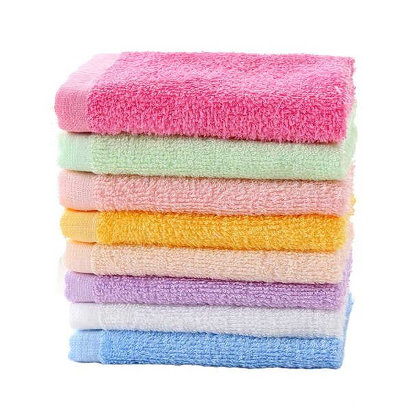 YiYaYo Luxury Bamboo Washcloth Towel Set 16 Pack for Children Baby Bathroom-Hotel-Spa-Kitchen Multi-Purpose Fingertip Towels & Face Cloths 10'' x 10''