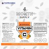 Liquid Vitamin C Drops - VIT C - 99% Pure Ascorbic Acid - for Adults and Kids - Organic, Non-GMO, Vegan - Bioactive Vitamin C Liquid Supplement - Skin Health, Immune Support, Antioxidants - 4oz